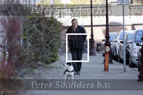 Amsterdam 15 april 2021
Hans v d Togt laat zijn hond uit.