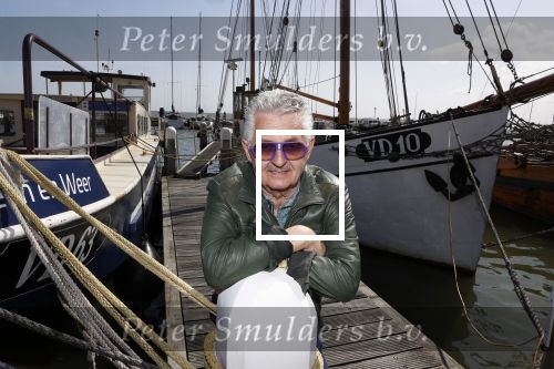 Volendam 21 april 2021
Jan Tuijp in de haven van Volendam.