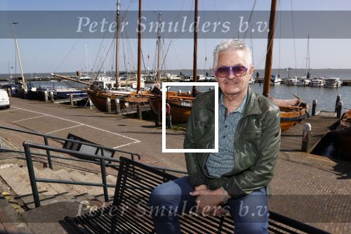 Volendam 21 april 2021
Jan Tuijp in de haven van Volendam.