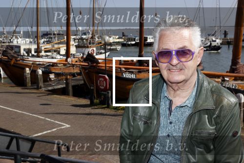 Volendam 21 april 2021
Jan Tuijp in de haven van Volendam.