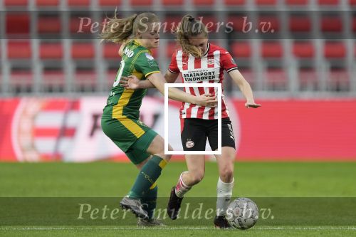Eindhoven, 14 Mei 2021 PSV-ADO Den Haag Damesvoetbal, eindstand 6-2
Janou Levels