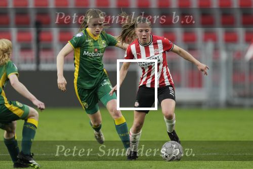Eindhoven, 14 Mei 2021 PSV-ADO Den Haag Damesvoetbal, eindstand 6-2
Janou Levels