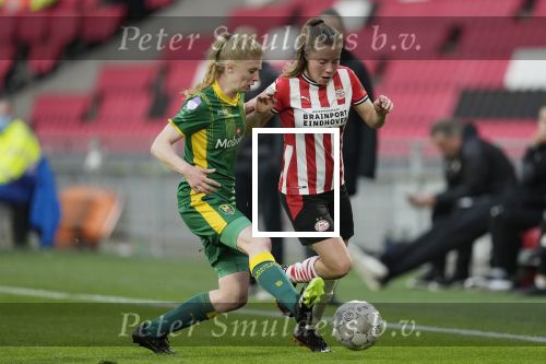 Eindhoven, 14 Mei 2021 PSV-ADO Den Haag Damesvoetbal, eindstand 6-2
Janou Levels