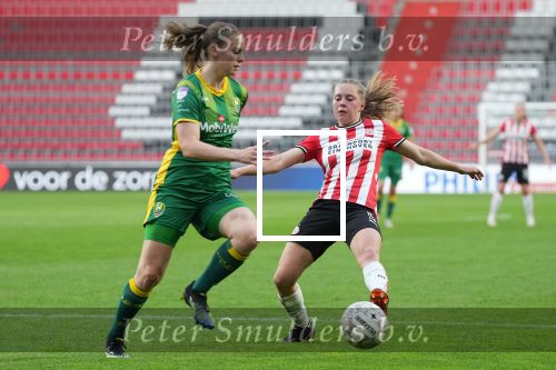 Eindhoven, 14 Mei 2021 PSV-ADO Den Haag Damesvoetbal, eindstand 6-2
Janou Levels