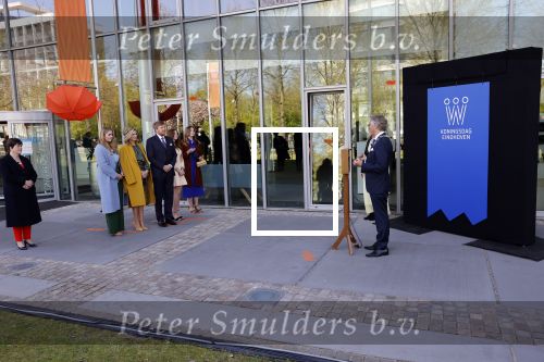 Eindhoven 27 april 2021
Koningsdag 2021 op de High tech Campus in Eindhoven.
Aanwezig Koning Willem Alexander Koningin Maxima Prinses Amalia Prinses Ariane en Prinses Alexia . John Jorritsma buregmeester van Eindhoven