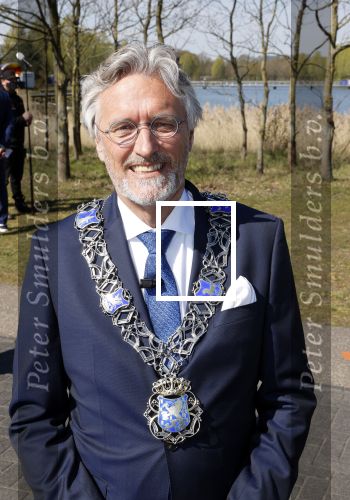 Eindhoven 27 april 2021
Koningsdag 2021 op de High tech Campus in Eindhoven.
Aanwezig Koning Willem Alexander Koningin Maxima Prinses Amalia Prinses Ariane en Prinses Alexia . John Jorritsma buregmeester van Eindhoven