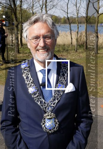Eindhoven 27 april 2021
Koningsdag 2021 op de High tech Campus in Eindhoven.
Aanwezig Koning Willem Alexander Koningin Maxima Prinses Amalia Prinses Ariane en Prinses Alexia . John Jorritsma buregmeester van Eindhoven