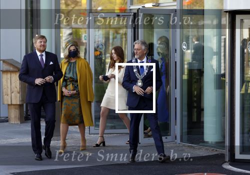 Eindhoven 27 april 2021
Koningsdag 2021 op de High tech Campus in Eindhoven.
Aanwezig Koning Willem Alexander Koningin Maxima Prinses Amalia Prinses Ariane en Prinses Alexia . John Jorritsma buregmeester van Eindhoven