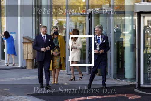 Eindhoven 27 april 2021
Koningsdag 2021 op de High tech Campus in Eindhoven.
Aanwezig Koning Willem Alexander Koningin Maxima Prinses Amalia Prinses Ariane en Prinses Alexia . John Jorritsma buregmeester van Eindhoven