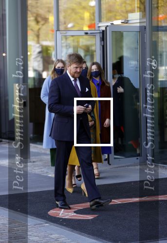 Eindhoven 27 april 2021
Koningsdag 2021 op de High tech Campus in Eindhoven.
Aanwezig Koning Willem Alexander Koningin Maxima Prinses Amalia Prinses Ariane en Prinses Alexia .