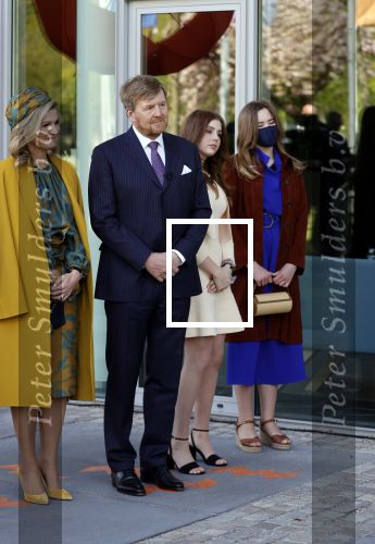 Eindhoven 27 april 2021
Koningsdag 2021 op de High tech Campus in Eindhoven.
Aanwezig Koning Willem Alexander Koningin Maxima Prinses Amalia Prinses Ariane en Prinses Alexia .