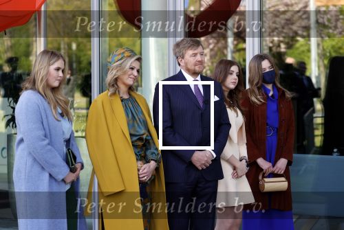 Eindhoven 27 april 2021
Koningsdag 2021 op de High tech Campus in Eindhoven.
Aanwezig Koning Willem Alexander Koningin Maxima Prinses Amalia Prinses Ariane en Prinses Alexia .