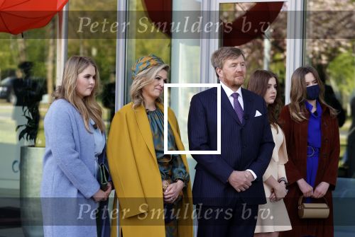 Eindhoven 27 april 2021
Koningsdag 2021 op de High tech Campus in Eindhoven.
Aanwezig Koning Willem Alexander Koningin Maxima Prinses Amalia Prinses Ariane en Prinses Alexia .