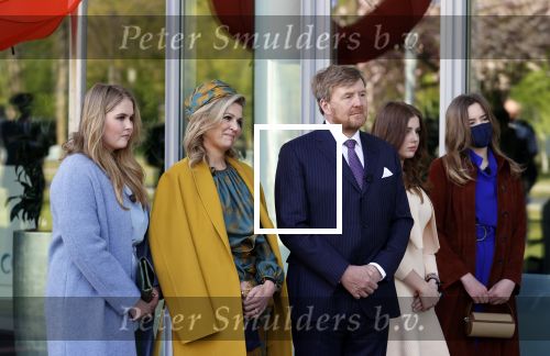 Eindhoven 27 april 2021
Koningsdag 2021 op de High tech Campus in Eindhoven.
Aanwezig Koning Willem Alexander Koningin Maxima Prinses Amalia Prinses Ariane en Prinses Alexia .