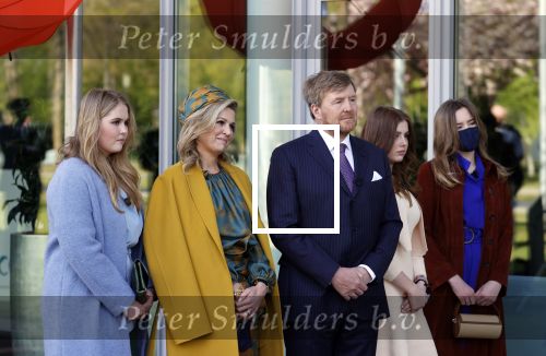 Eindhoven 27 april 2021
Koningsdag 2021 op de High tech Campus in Eindhoven.
Aanwezig Koning Willem Alexander Koningin Maxima Prinses Amalia Prinses Ariane en Prinses Alexia .