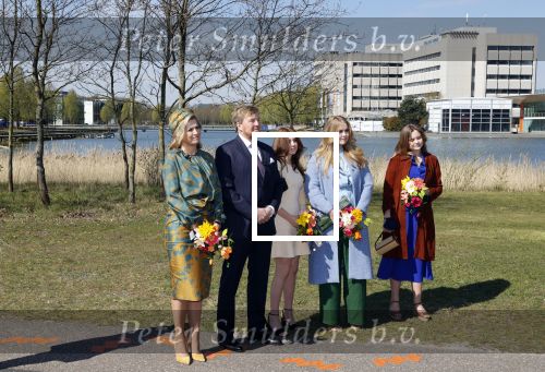 Eindhoven 27 april 2021
Koningsdag 2021 op de High tech Campus in Eindhoven.
Aanwezig Koning Willem Alexander Koningin Maxima Prinses Amalia Prinses Ariane en Prinses Alexia .