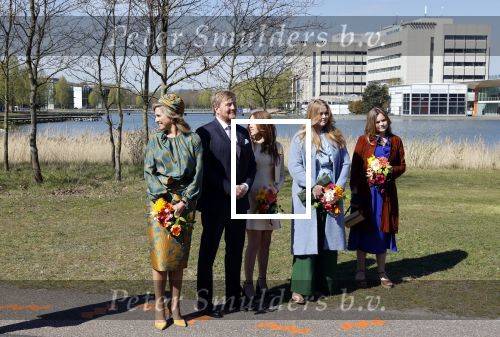 Eindhoven 27 april 2021
Koningsdag 2021 op de High tech Campus in Eindhoven.
Aanwezig Koning Willem Alexander Koningin Maxima Prinses Amalia Prinses Ariane en Prinses Alexia .