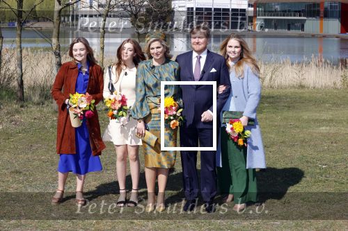 Eindhoven 27 april 2021
Koningsdag 2021 op de High tech Campus in Eindhoven.
Aanwezig Koning Willem Alexander Koningin Maxima Prinses Amalia Prinses Ariane en Prinses Alexia .