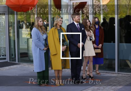 Eindhoven 27 april 2021
Koningsdag 2021 op de High tech Campus in Eindhoven.
Aanwezig Koning Willem Alexander Koningin Maxima Prinses Amalia Prinses Ariane en Prinses Alexia .
