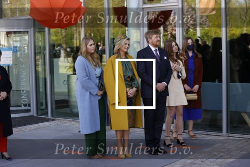 Eindhoven 27 april 2021
Koningsdag 2021 op de High tech Campus in Eindhoven.
Aanwezig Koning Willem Alexander Koningin Maxima Prinses Amalia Prinses Ariane en Prinses Alexia .