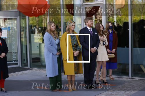 Eindhoven 27 april 2021
Koningsdag 2021 op de High tech Campus in Eindhoven.
Aanwezig Koning Willem Alexander Koningin Maxima Prinses Amalia Prinses Ariane en Prinses Alexia .