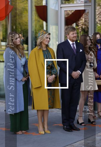 Eindhoven 27 april 2021
Koningsdag 2021 op de High tech Campus in Eindhoven.
Aanwezig Koning Willem Alexander Koningin Maxima Prinses Amalia Prinses Ariane en Prinses Alexia .
