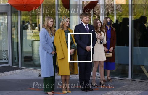 Eindhoven 27 april 2021
Koningsdag 2021 op de High tech Campus in Eindhoven.
Aanwezig Koning Willem Alexander Koningin Maxima Prinses Amalia Prinses Ariane en Prinses Alexia .