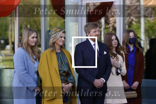 Eindhoven 27 april 2021
Koningsdag 2021 op de High tech Campus in Eindhoven.
Aanwezig Koning Willem Alexander Koningin Maxima Prinses Amalia Prinses Ariane en Prinses Alexia .