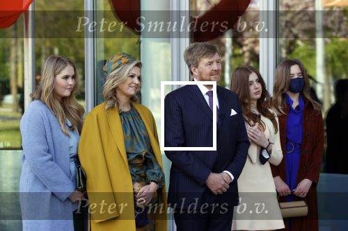 Eindhoven 27 april 2021
Koningsdag 2021 op de High tech Campus in Eindhoven.
Aanwezig Koning Willem Alexander Koningin Maxima Prinses Amalia Prinses Ariane en Prinses Alexia .