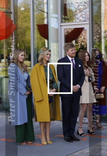Eindhoven 27 april 2021
Koningsdag 2021 op de High tech Campus in Eindhoven.
Aanwezig Koning Willem Alexander Koningin Maxima Prinses Amalia Prinses Ariane en Prinses Alexia .
