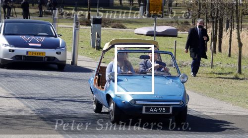 Eindhoven 27 april 2021
Koningsdag 2021 op de High tech Campus in Eindhoven.
Koning Willem Alexander en Prinses Amalia