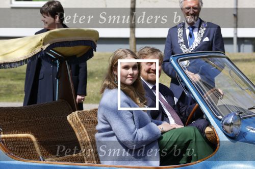Eindhoven 27 april 2021
Koningsdag 2021 op de High tech Campus in Eindhoven.
Koning Willem Alexander en Prinses Amalia