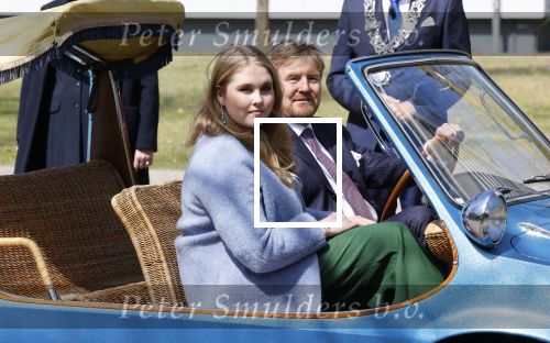 Eindhoven 27 april 2021
Koningsdag 2021 op de High tech Campus in Eindhoven.
Koning Willem Alexander en Prinses Amalia