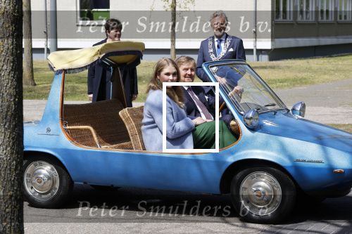 Eindhoven 27 april 2021
Koningsdag 2021 op de High tech Campus in Eindhoven.
Koning Willem Alexander en Prinses Amalia