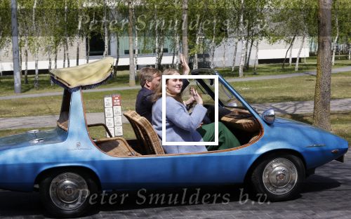 Eindhoven 27 april 2021
Koningsdag 2021 op de High tech Campus in Eindhoven.
Koning Willem Alexander en Prinses Amalia