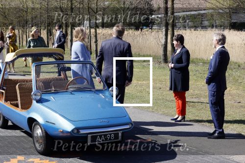 Eindhoven 27 april 2021
Koningsdag 2021 op de High tech Campus in Eindhoven.
Koning Willem Alexander en Prinses Amalia