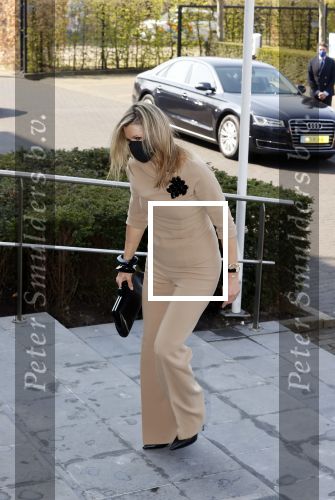 Uden 20 april 2021
Koningin Maxima bezoekt het HQ van CSU . Ze arriveert in haar audi A8
