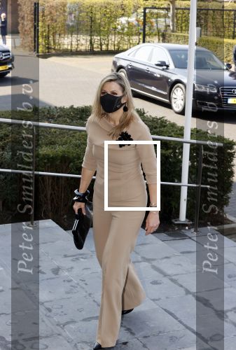 Uden 20 april 2021
Koningin Maxima bezoekt het HQ van CSU . Ze arriveert in haar audi A8