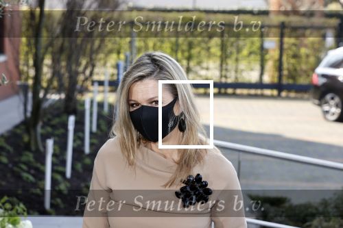 Uden 20 april 2021
Koningin Maxima bezoekt het HQ van CSU . Ze arriveert in haar audi A8
