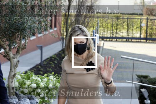 Uden 20 april 2021
Koningin Maxima bezoekt het HQ van CSU . Ze arriveert in haar audi A8