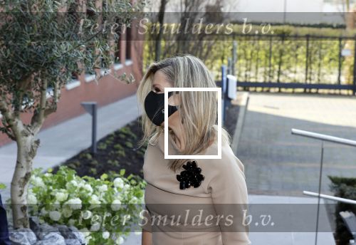 Uden 20 april 2021
Koningin Maxima bezoekt het HQ van CSU . Ze arriveert in haar audi A8