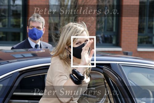 Uden 20 april 2021
Koningin Maxima bezoekt het HQ van CSU . Ze arriveert in haar audi A8