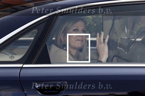 Uden 20 april 2021
Koningin Maxima bezoekt het HQ van CSU . Ze arriveert in haar audi A8
