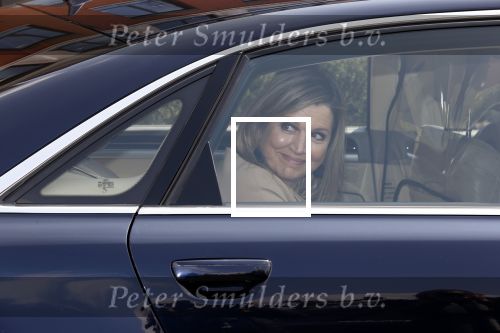 Uden 20 april 2021
Koningin Maxima bezoekt het HQ van CSU . Ze arriveert in haar audi A8