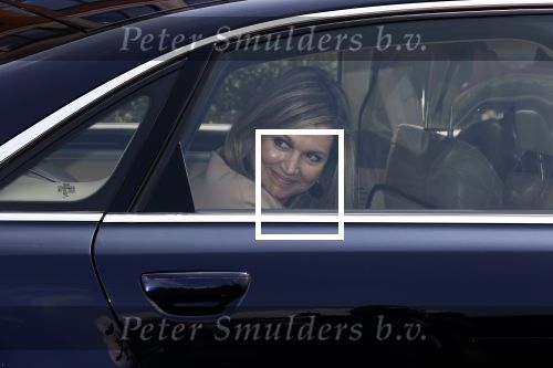 Uden 20 april 2021
Koningin Maxima bezoekt het HQ van CSU . Ze arriveert in haar audi A8