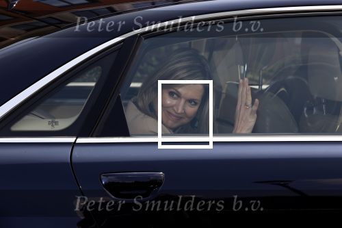 Uden 20 april 2021
Koningin Maxima bezoekt het HQ van CSU . Ze arriveert in haar audi A8