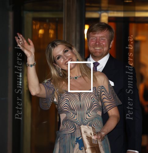 Amsterdam 12 mei 2021
Koning Willem Alexander Koningin Maxima Prinses Beatrix Prinses Amalia Alexia en Ariane bij Carre vanwege de 50e verjaardag van Koningin Maxima