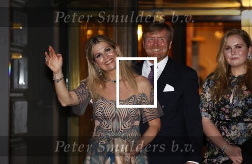 Amsterdam 12 mei 2021
Koning Willem Alexander Koningin Maxima Prinses Beatrix Prinses Amalia Alexia en Ariane bij Carre vanwege de 50e verjaardag van Koningin Maxima