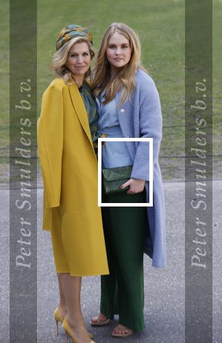 Eindhoven 27 april 2021
Koningsdag 2021 op de High tech Campus in Eindhoven.
Koningin Maxima en Prinses Amalia