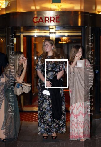 Amsterdam 12 mei 2021
Koning Willem Alexander Koningin Maxima Prinses Beatrix Prinses Amalia Alexia en Ariane bij Carre vanwege de 50e verjaardag van Koningin Maxima